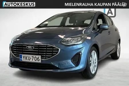 Ford Fiesta 1.0 EcoBoost Hybrid (mHEV) 125hv A7 DCT Titanium * Winter Pack* - Autohuumakorko 1,99%+kulut -